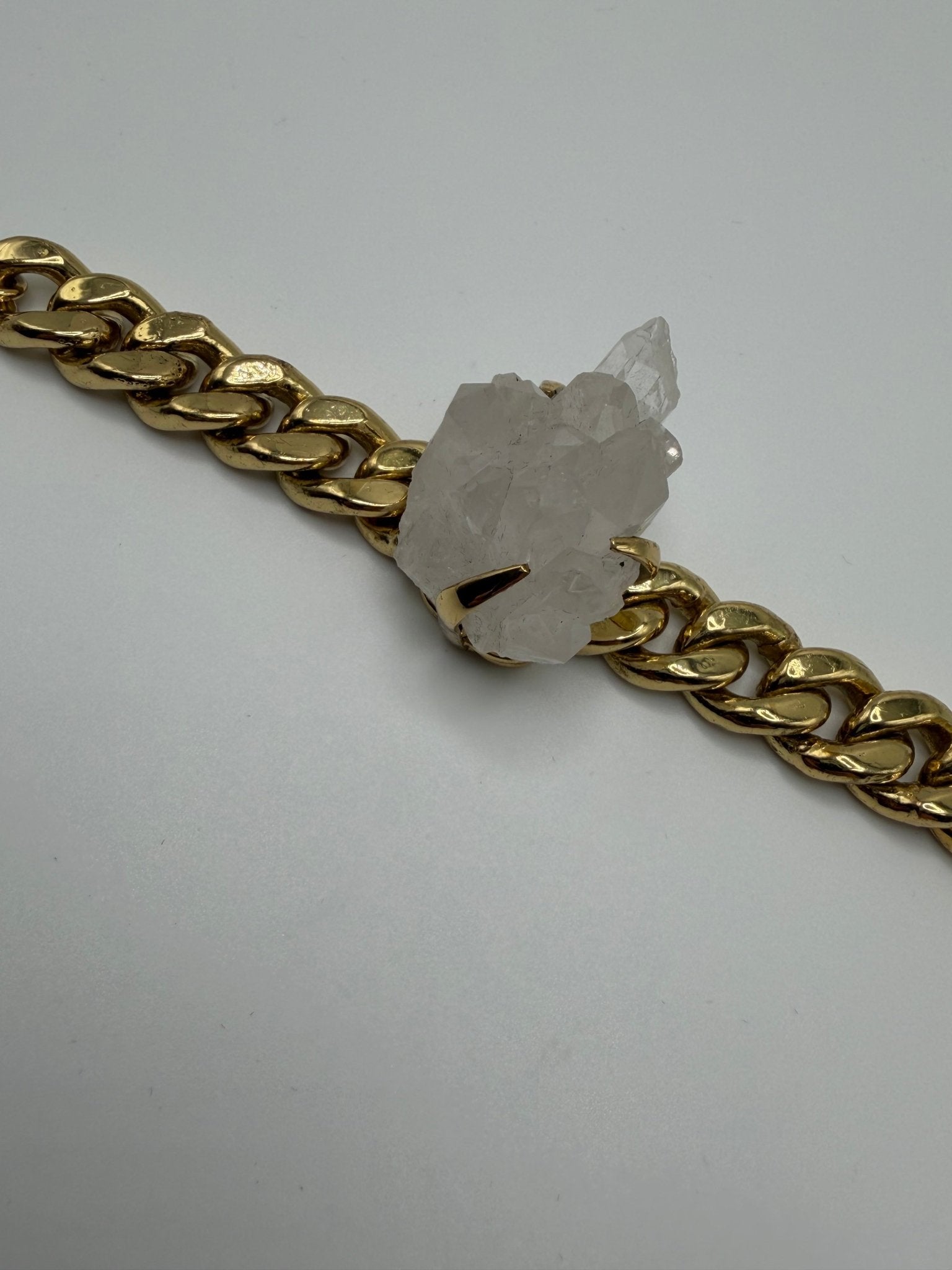 Crystal Quartz Icon Chain - AVA Jewelry