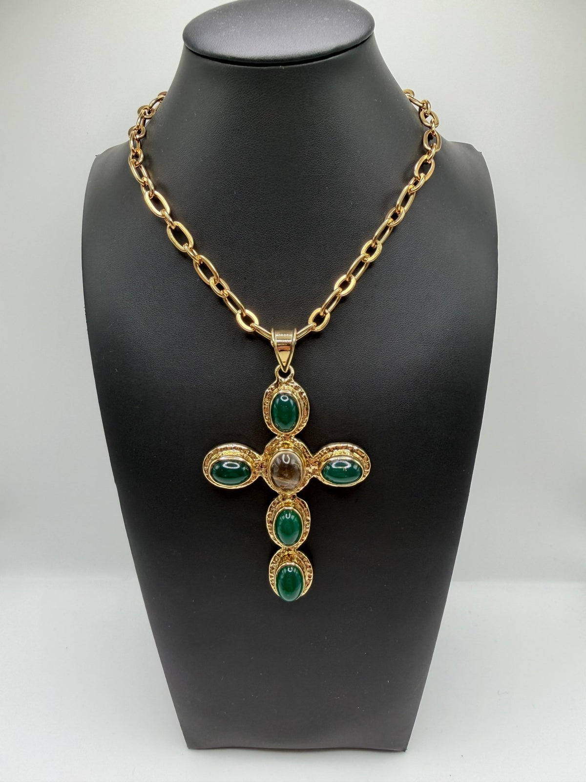Emerald Cross - AVA Jewelry