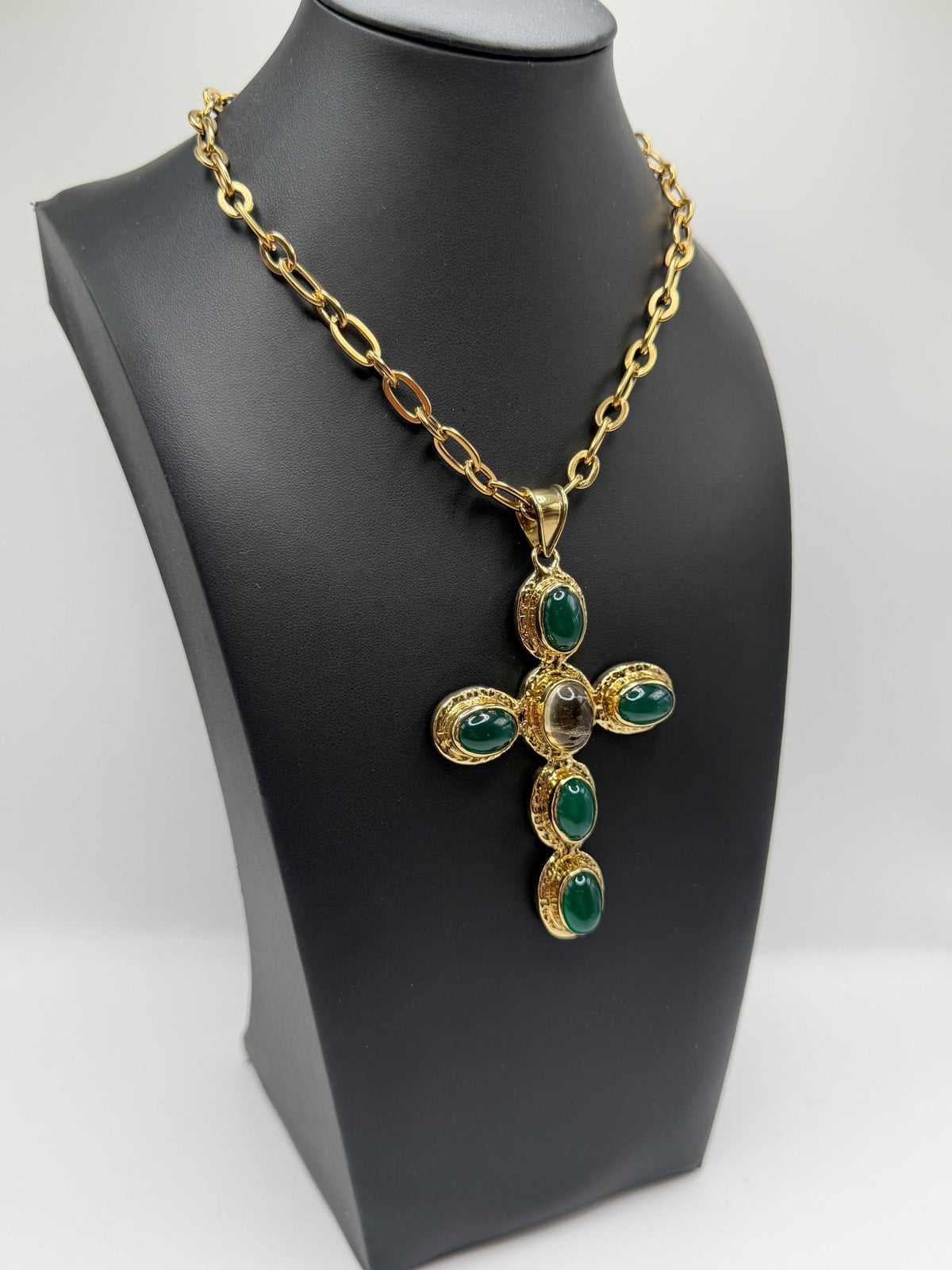 Emerald Cross - AVA Jewelry