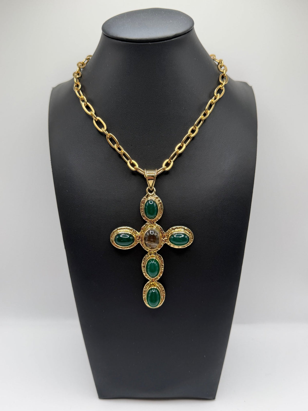 Emerald Cross - AVA Jewelry
