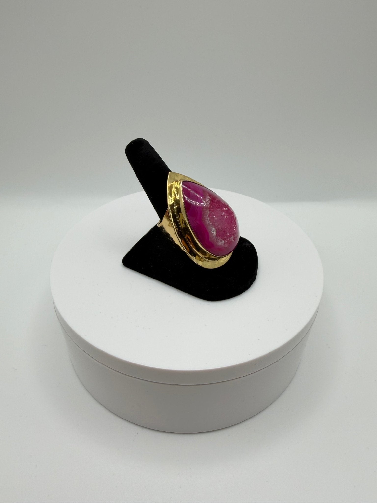 Fuchsia Crest Ring - AVA Jewelry
