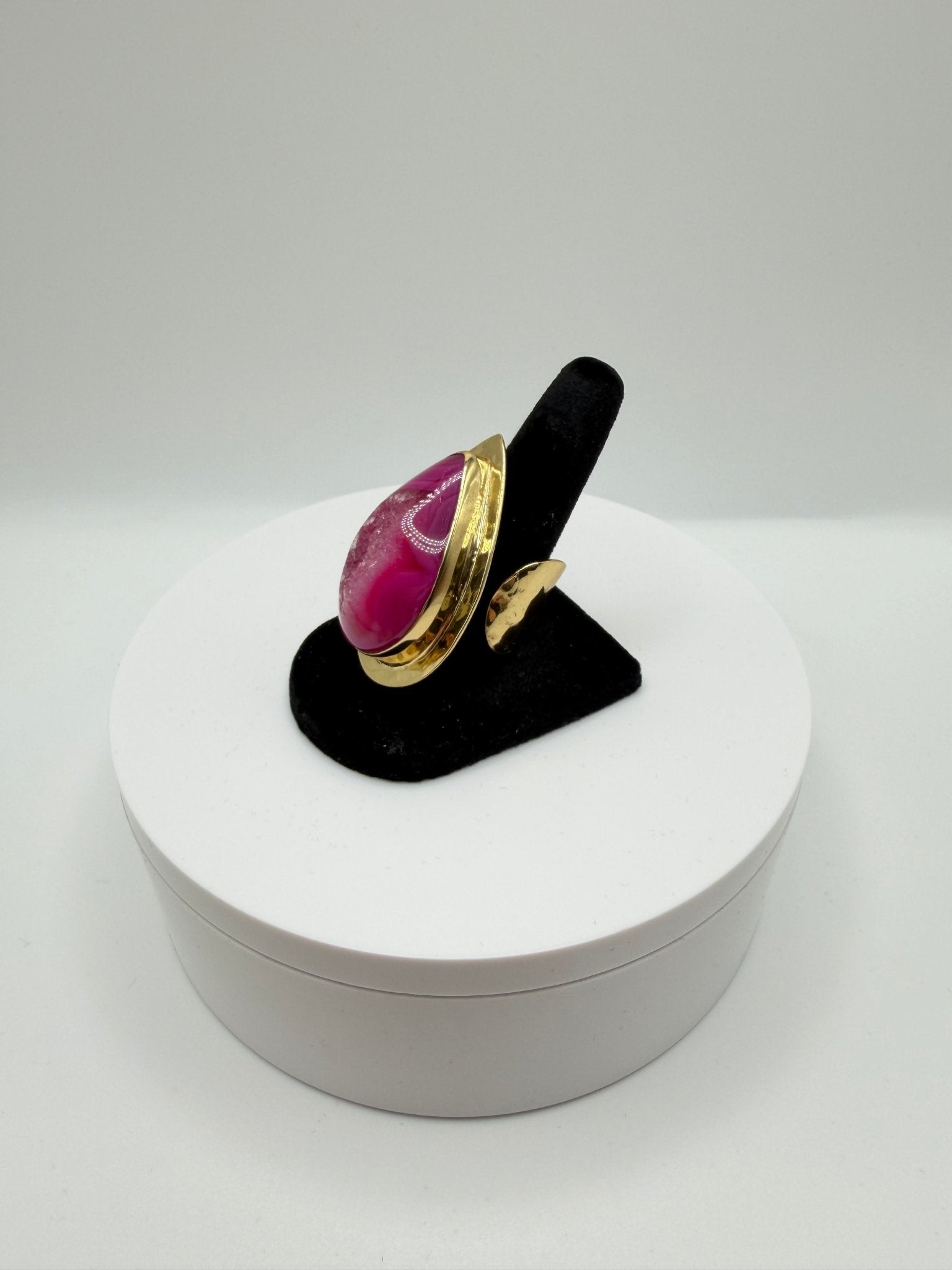 Fuchsia Crest Ring - AVA Jewelry