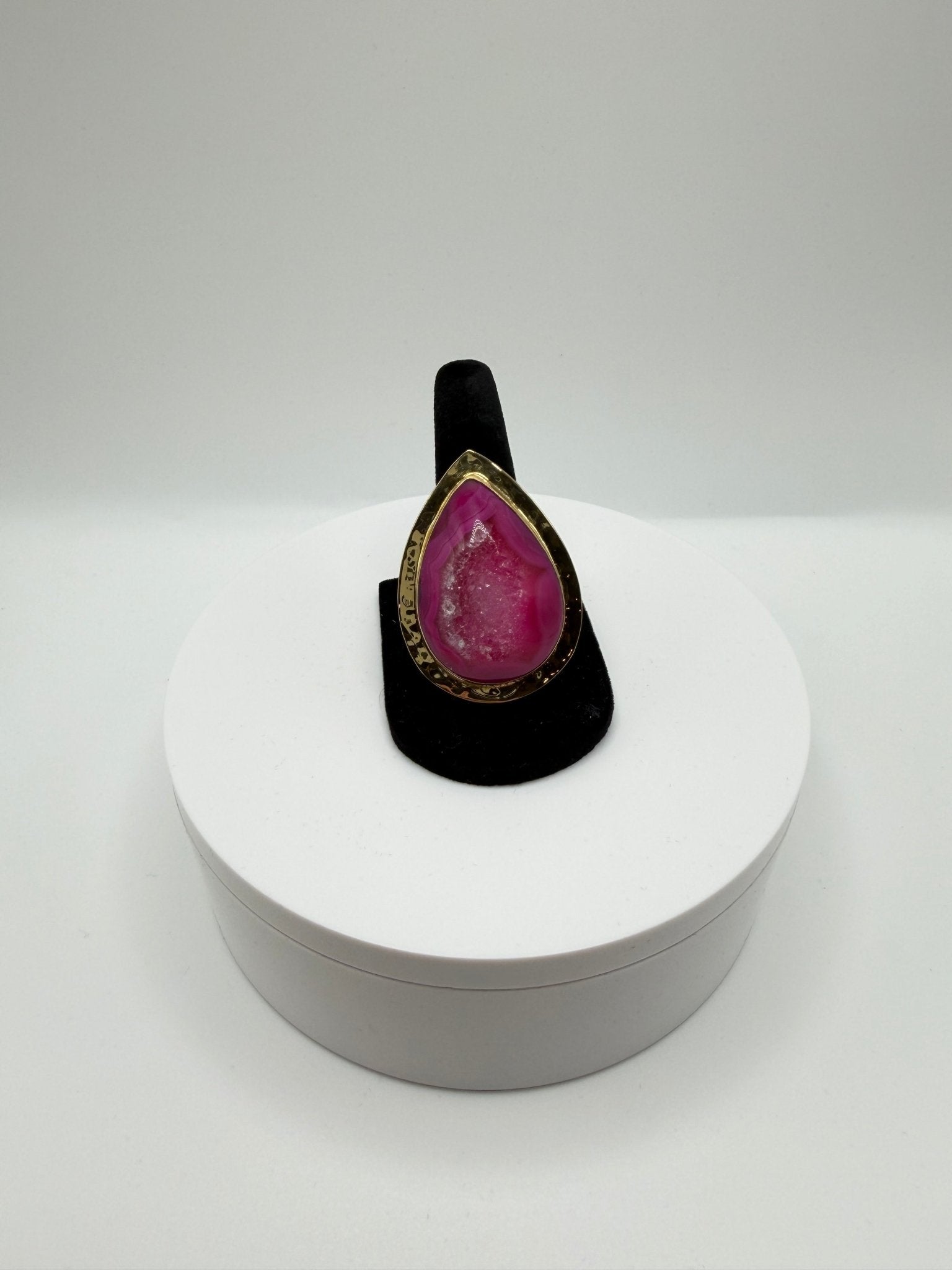 Fuchsia Crest Ring - AVA Jewelry