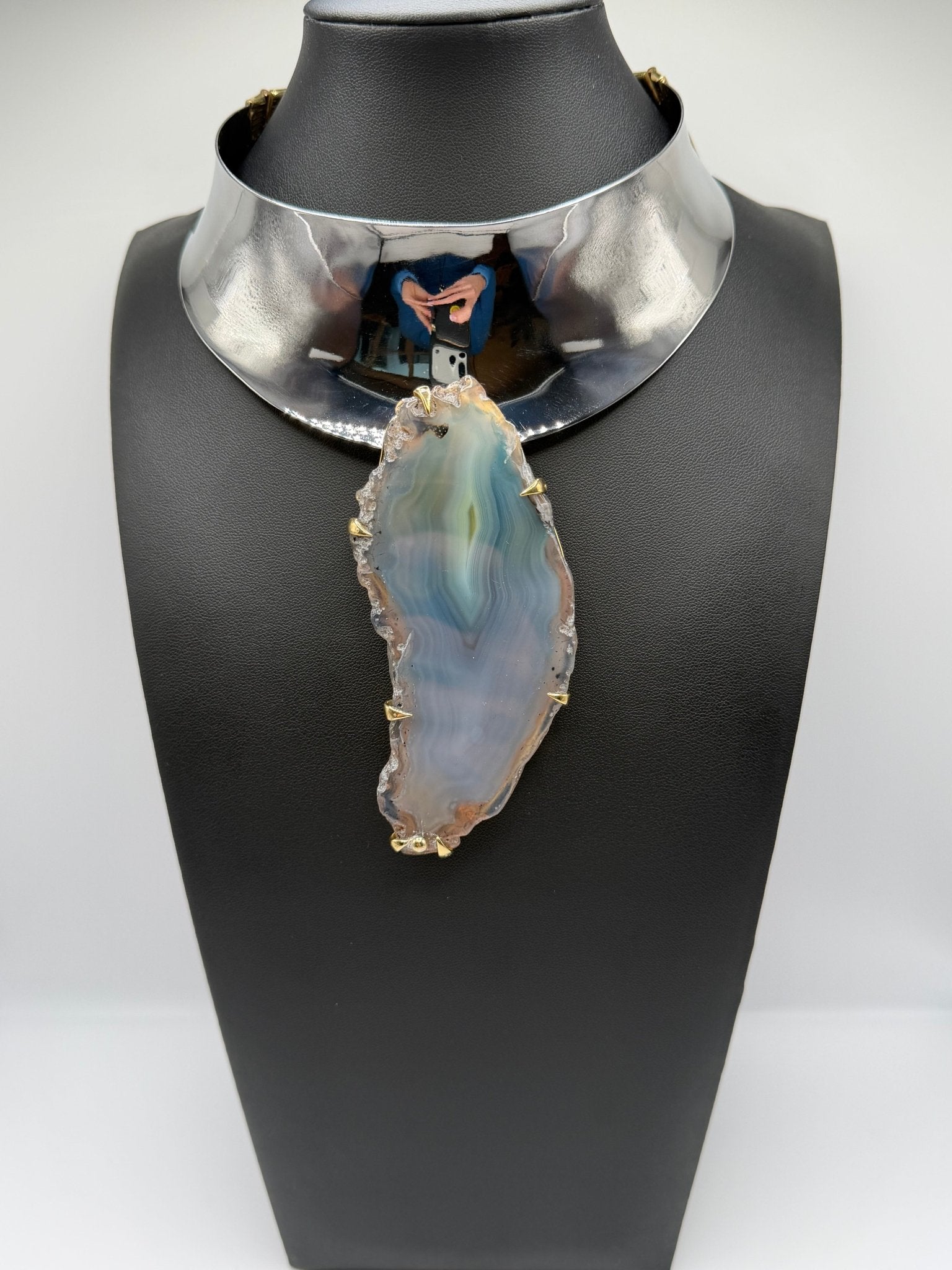 Glacial Pulse Collar - AVA Jewelry