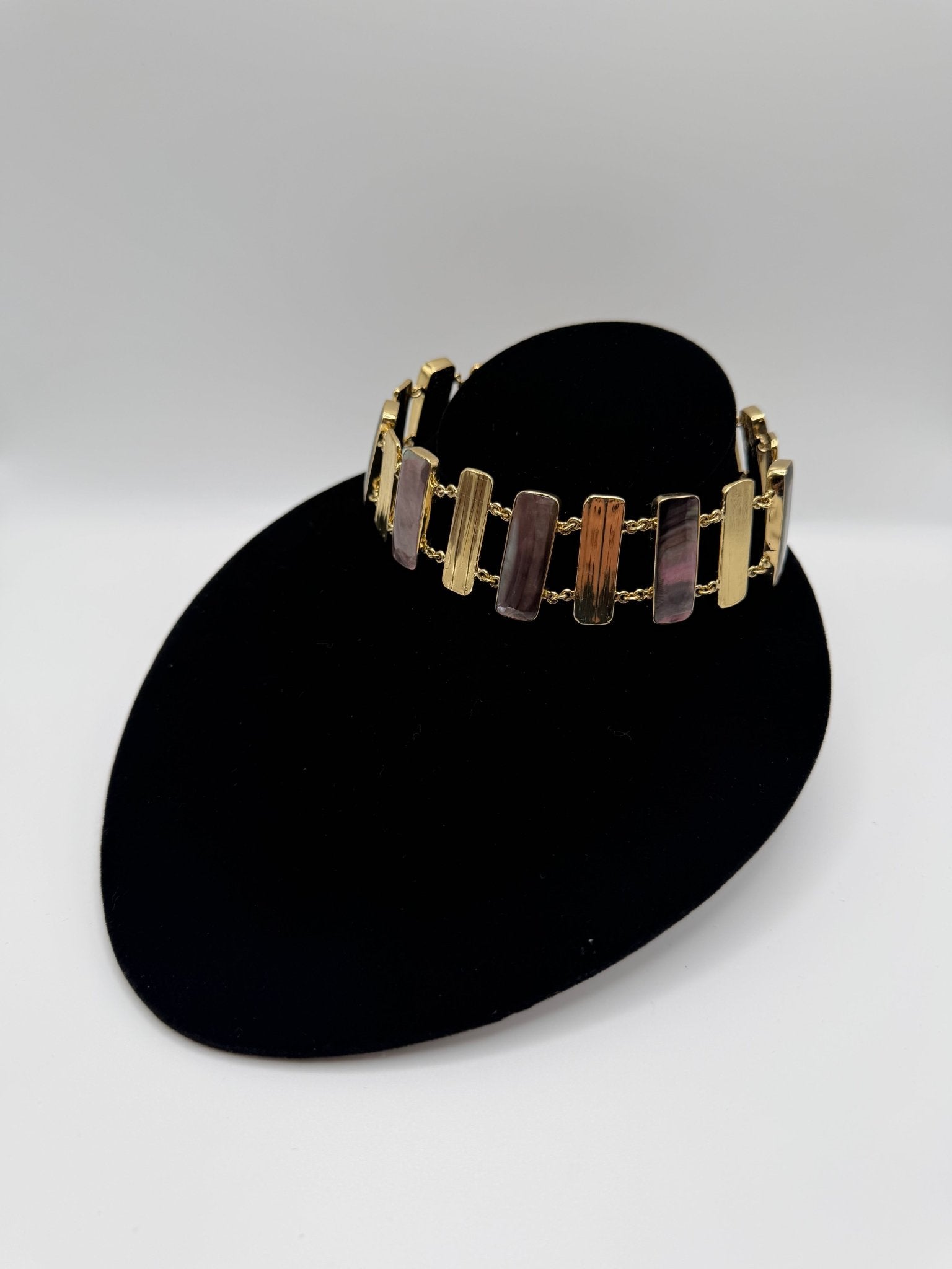 golden gate shell choker - AVA Jewelry