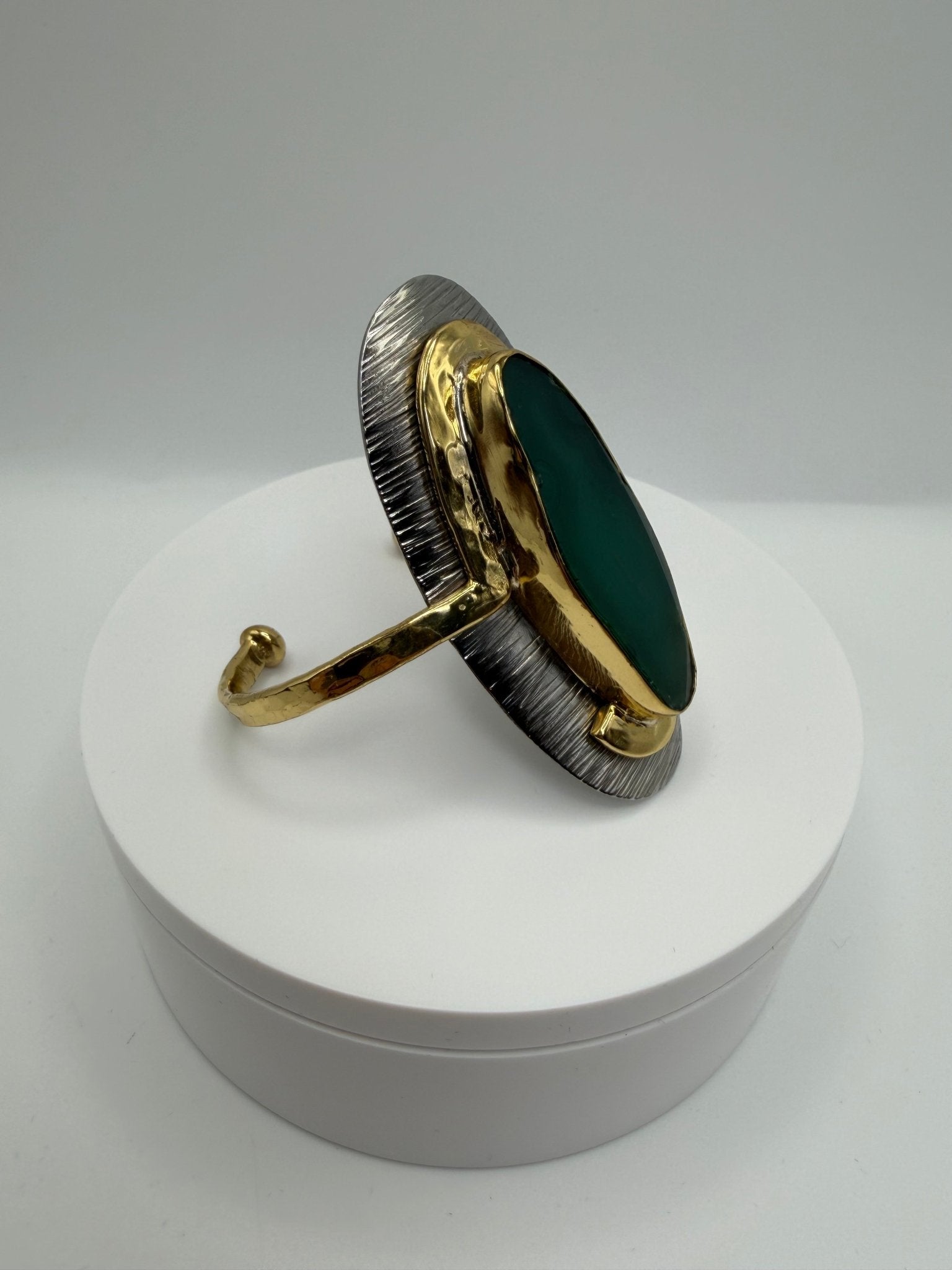 Green agate Bracelet - AVA Jewelry