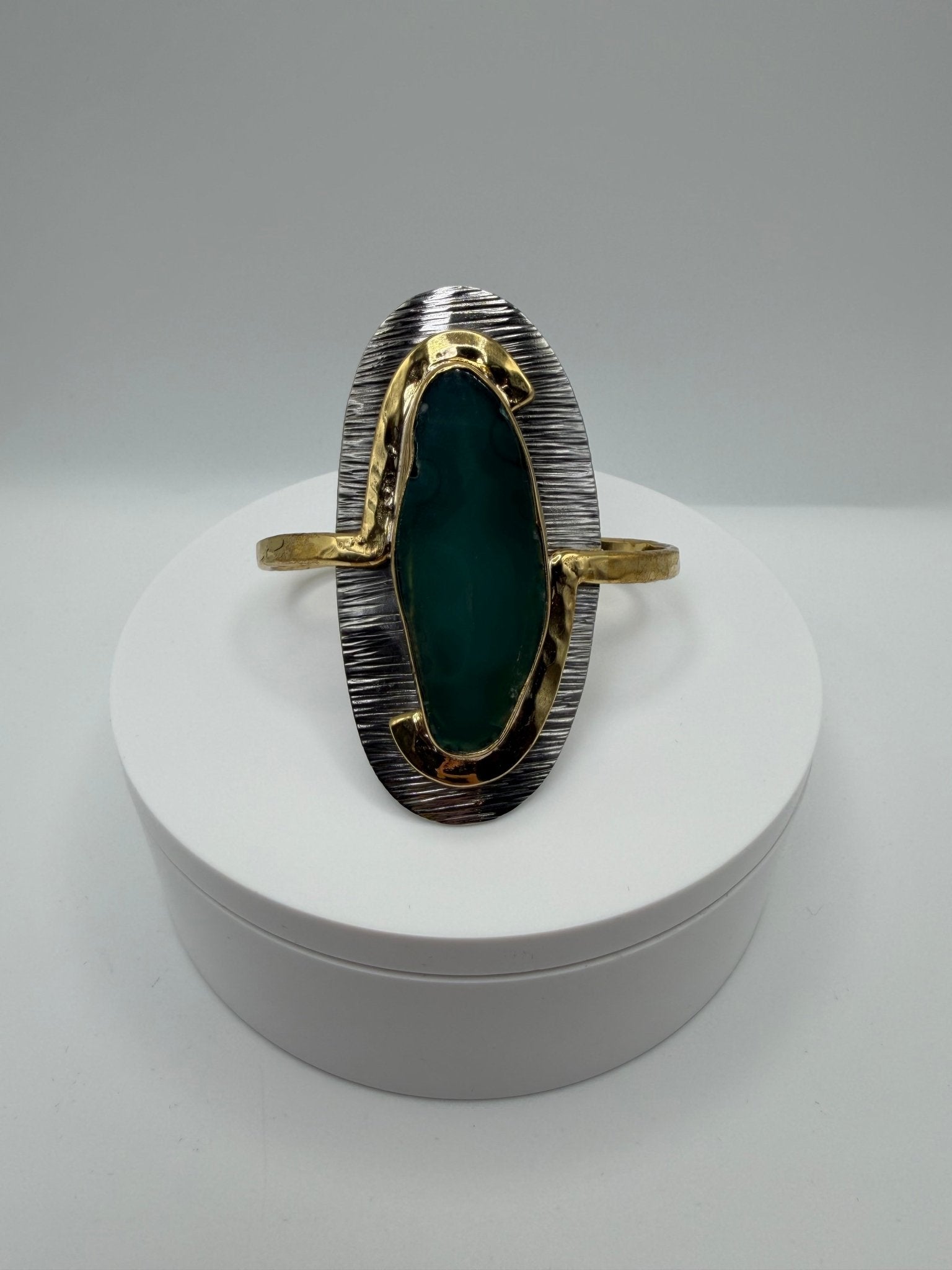 Green agate Bracelet - AVA Jewelry