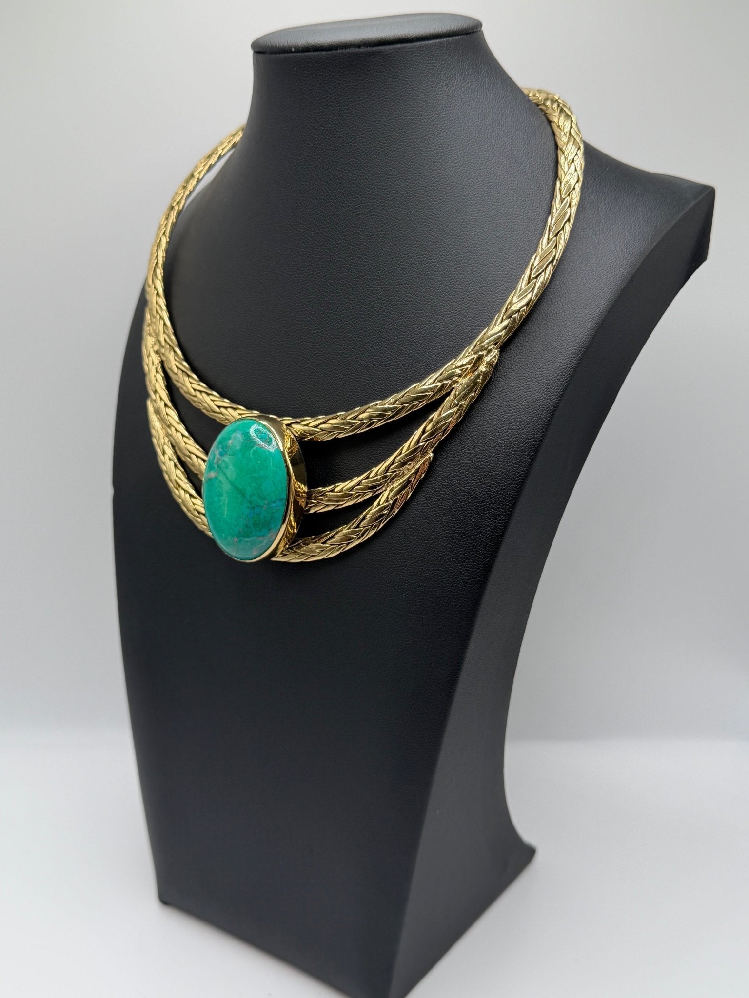 green veil - AVA Jewelry