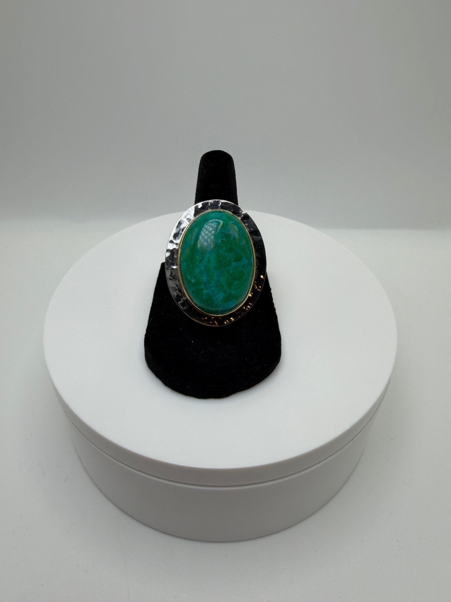 Green wrap ring - AVA Jewelry