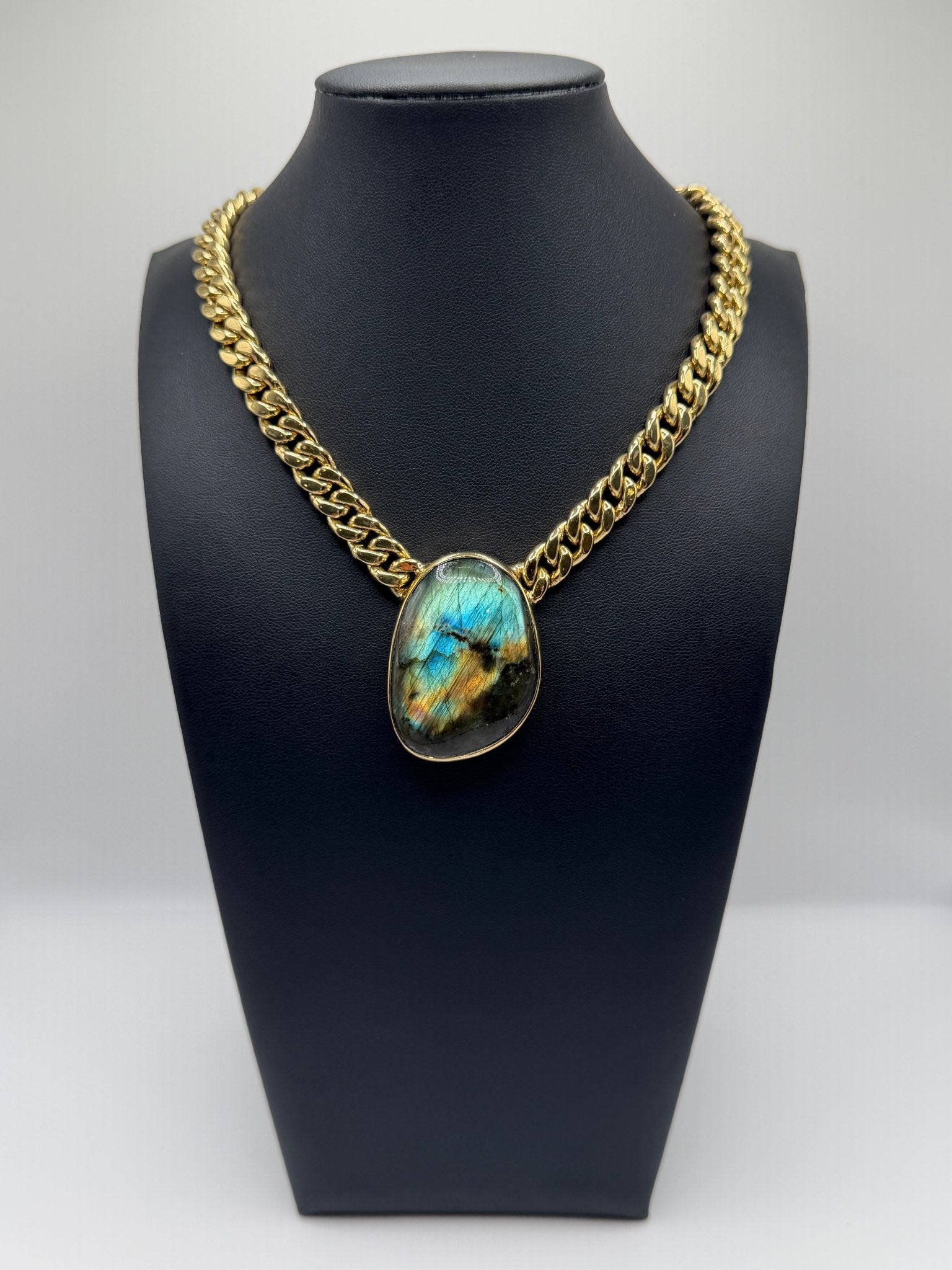 Labradorite petite chain - AVA Jewelry