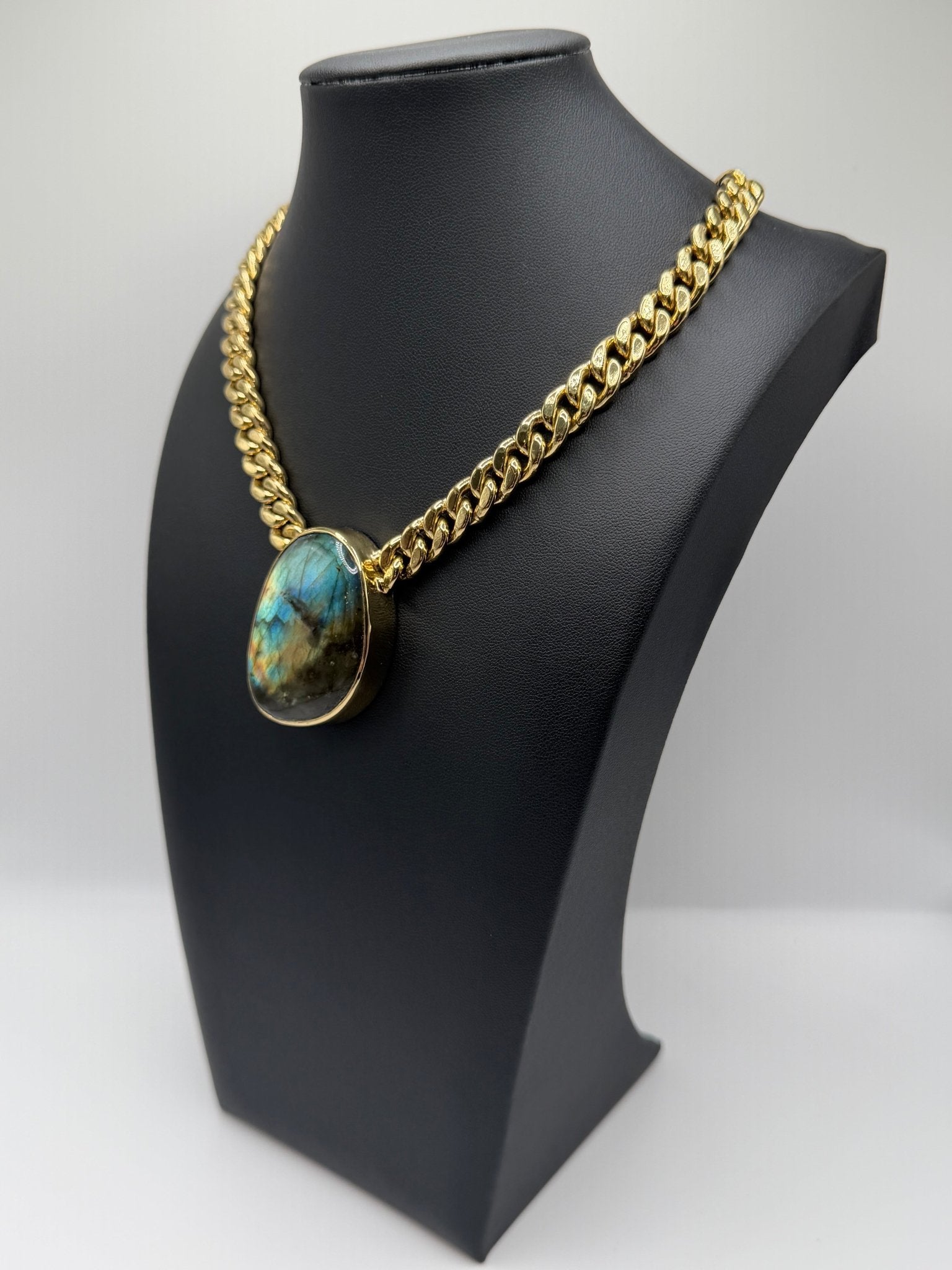 Labradorite petite chain - AVA Jewelry