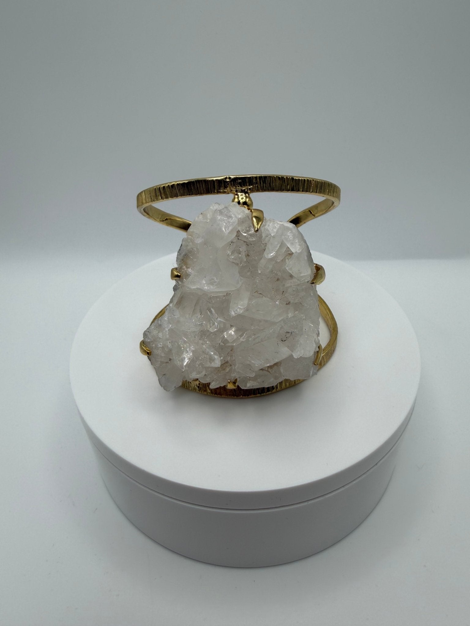 large Quartz Cuff - AVA Jewelry