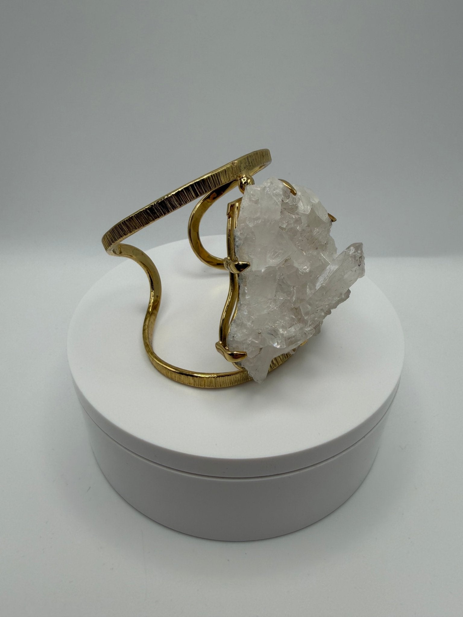 large Quartz Cuff - AVA Jewelry