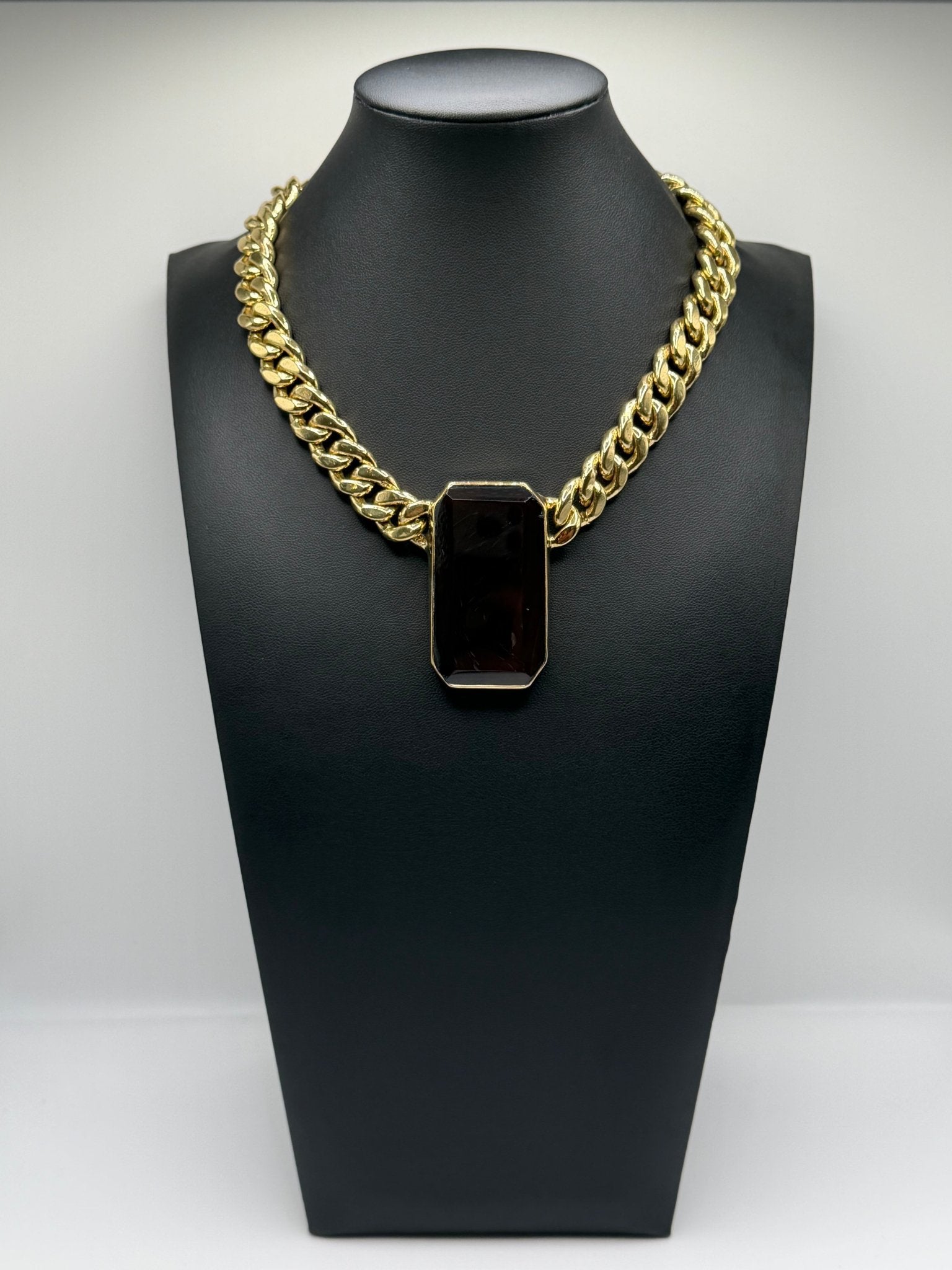 Obsidian Boyfriend Chain - AVA Jewelry