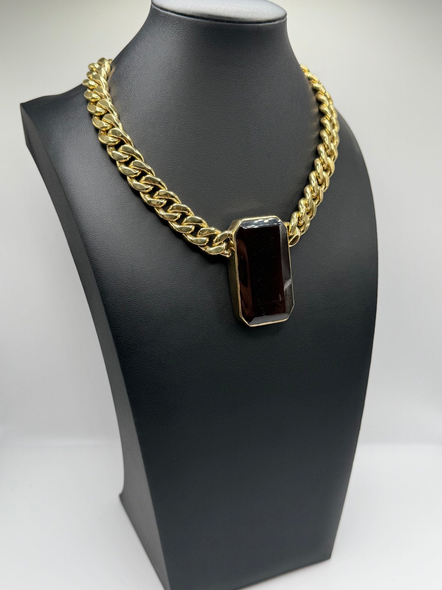 Obsidian Boyfriend Chain - AVA Jewelry