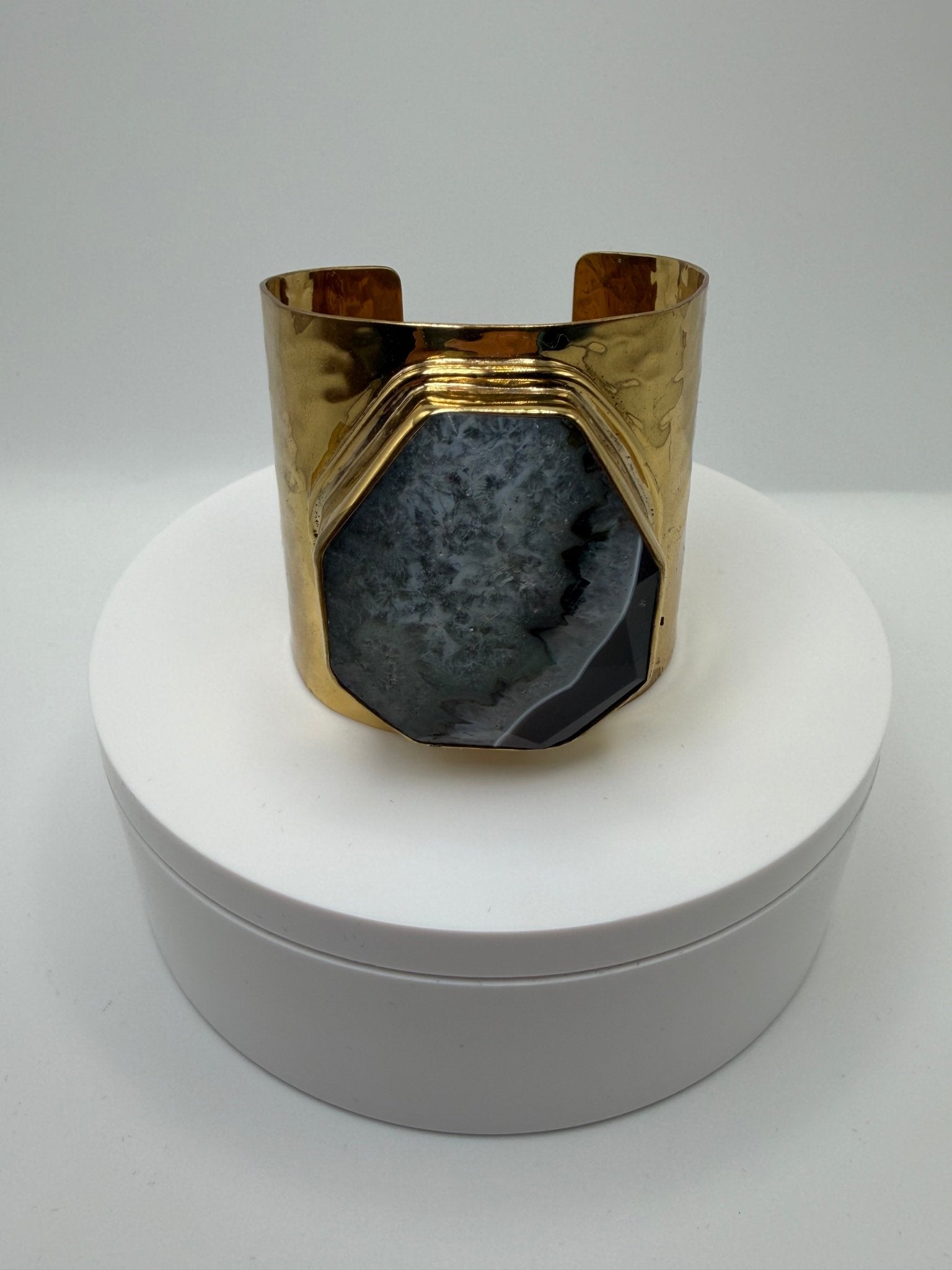 obsidian cuff Sample sale - AVA Jewelry