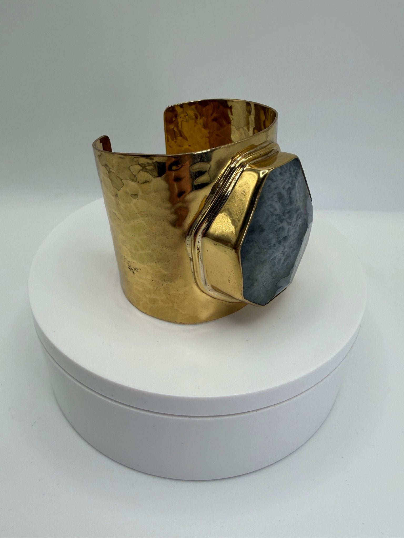 obsidian cuff Sample sale - AVA Jewelry