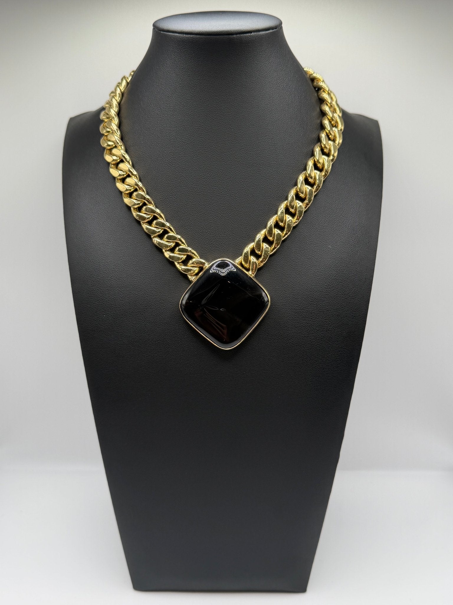 Obsidian Icon Chain - AVA Jewelry