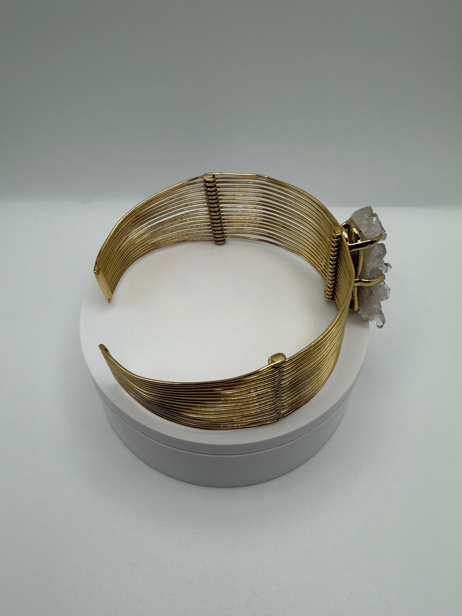 Quartz arm cuff - AVA Jewelry