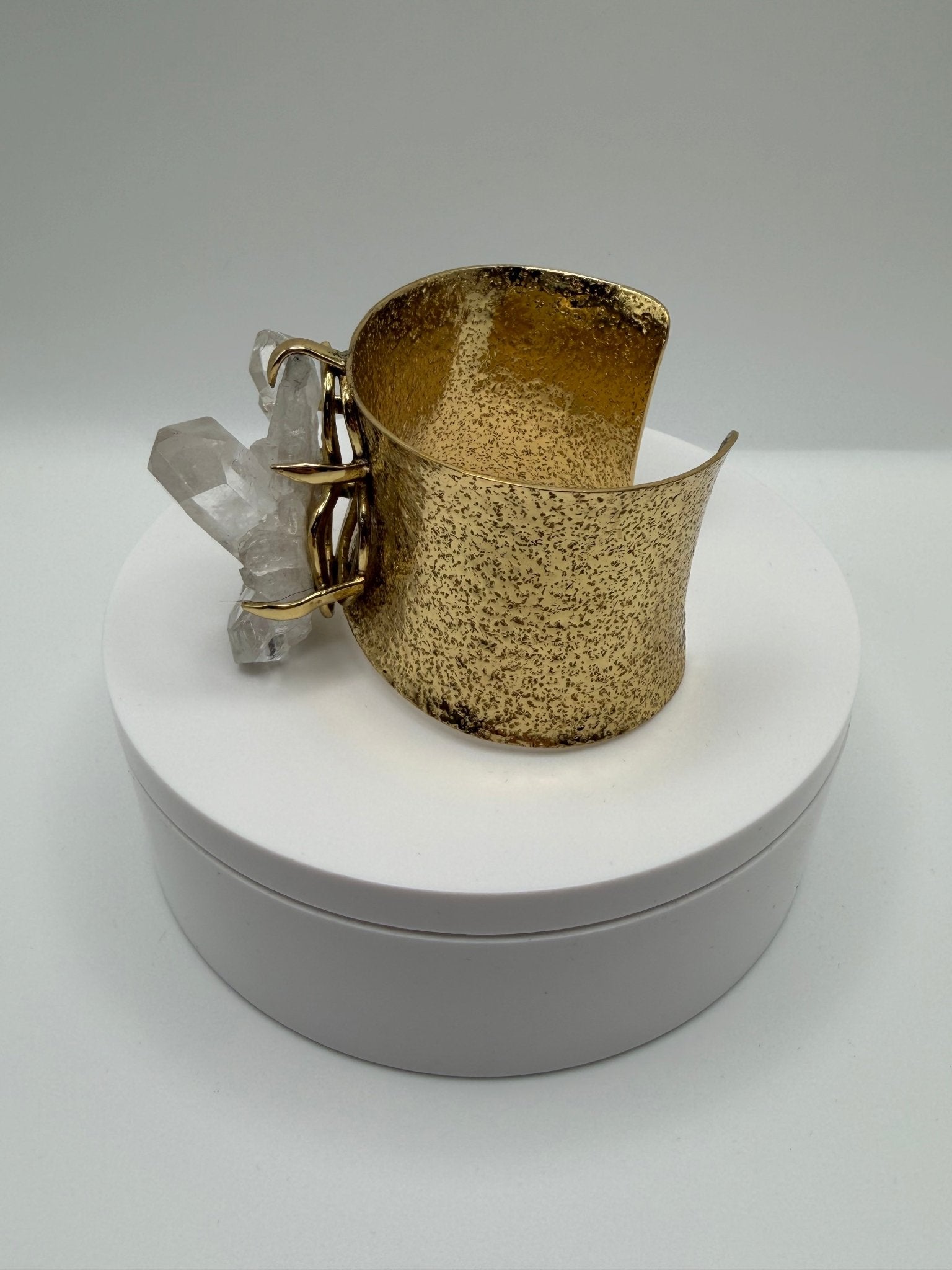 Quartz Crystal Cuff - AVA Jewelry