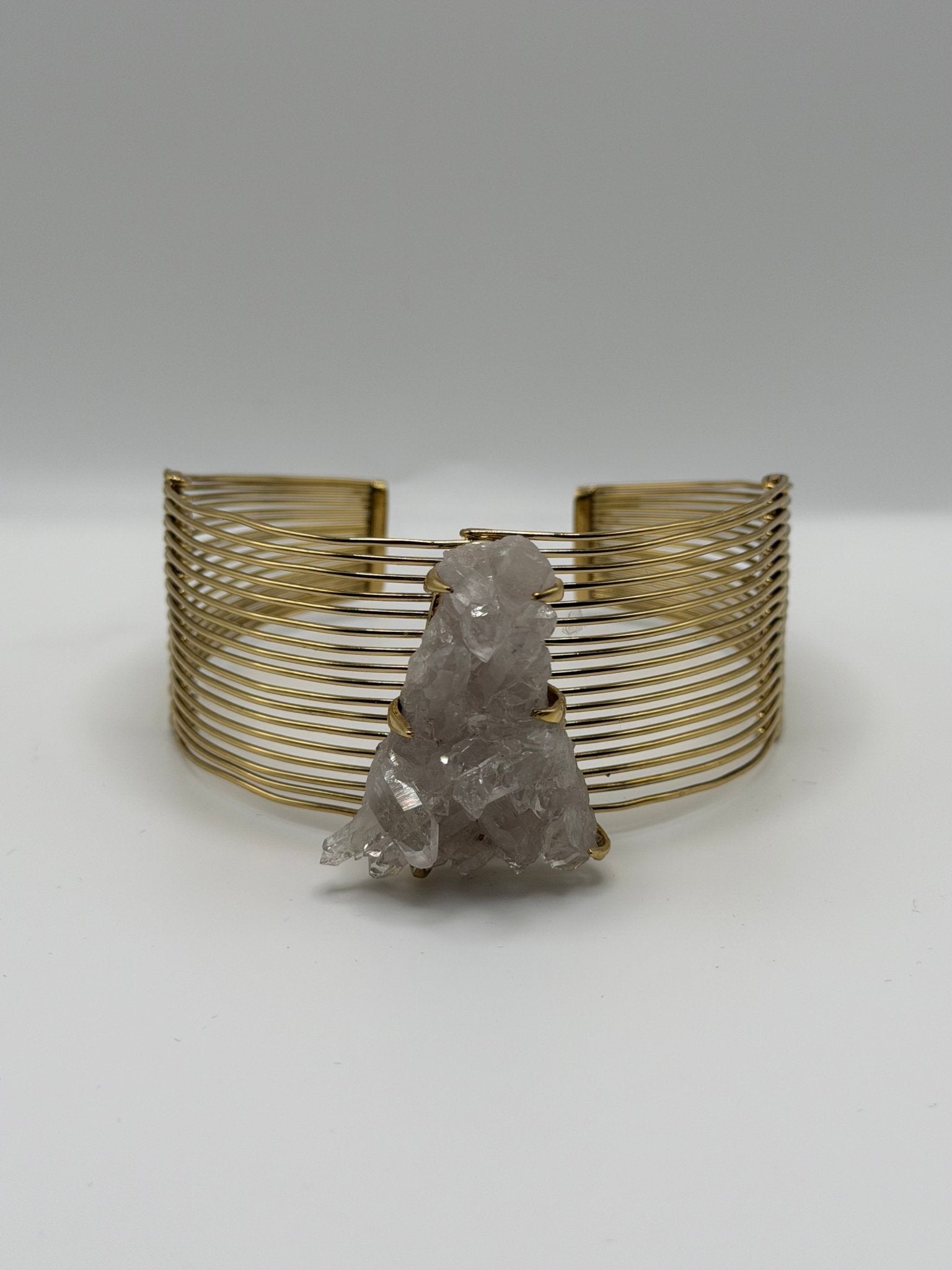 Quartz Infinity Arm Band - AVA Jewelry