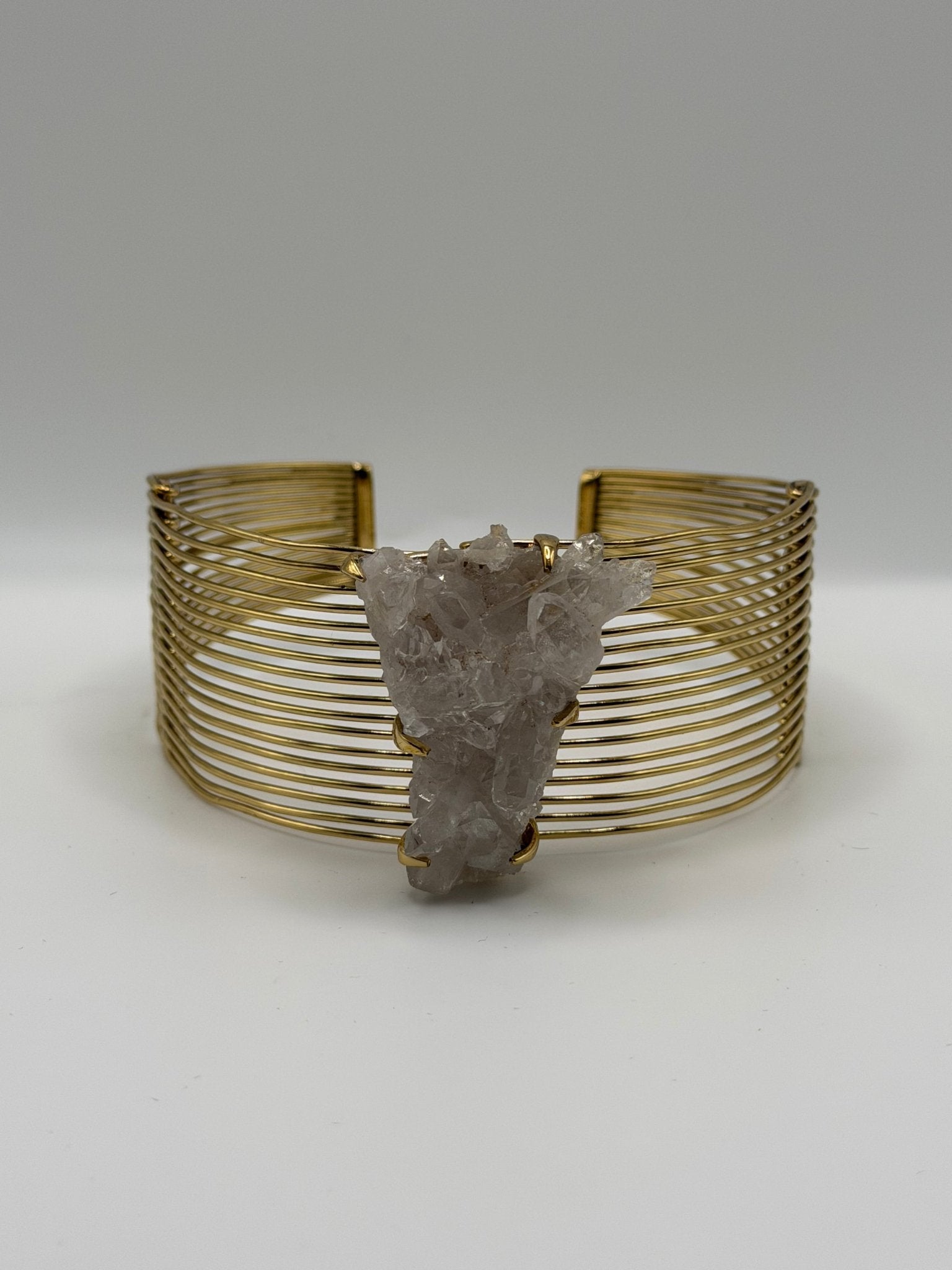 Quartz Infinity Arm Band - AVA Jewelry