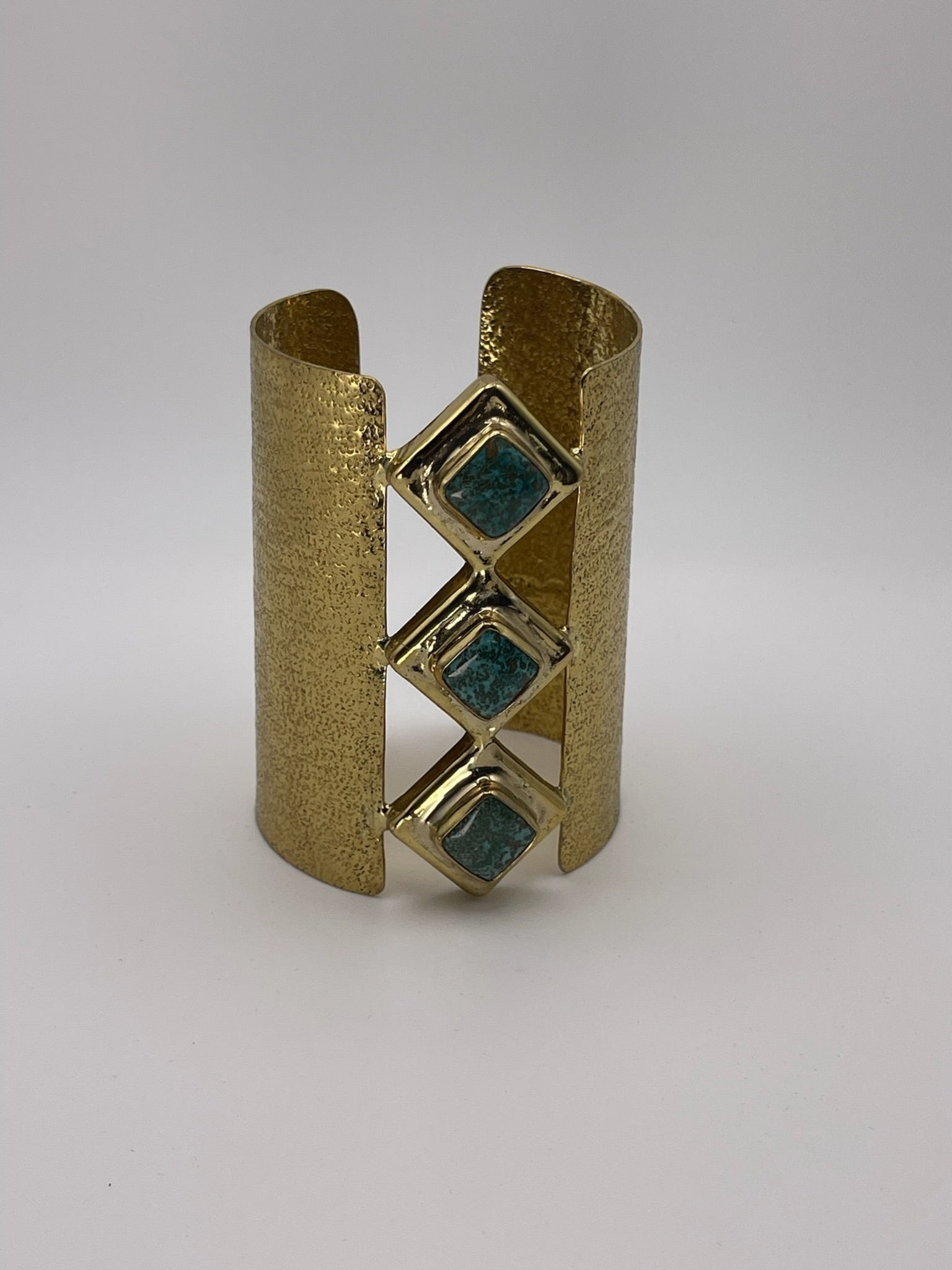 Turquoise Mosaic Cuff - AVA Jewelry