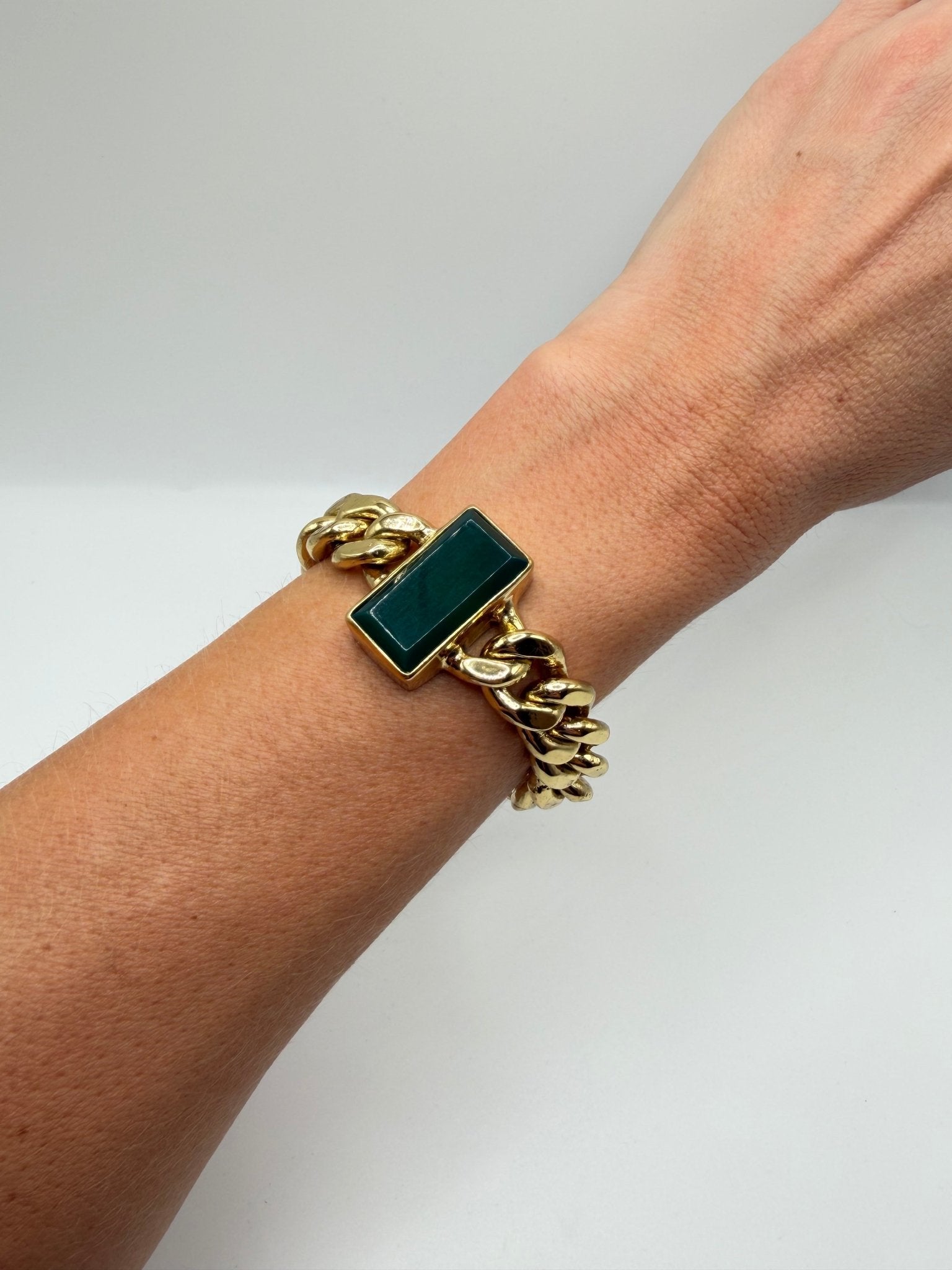 Verdant Icon Chain Bracelet - AVA Jewelry